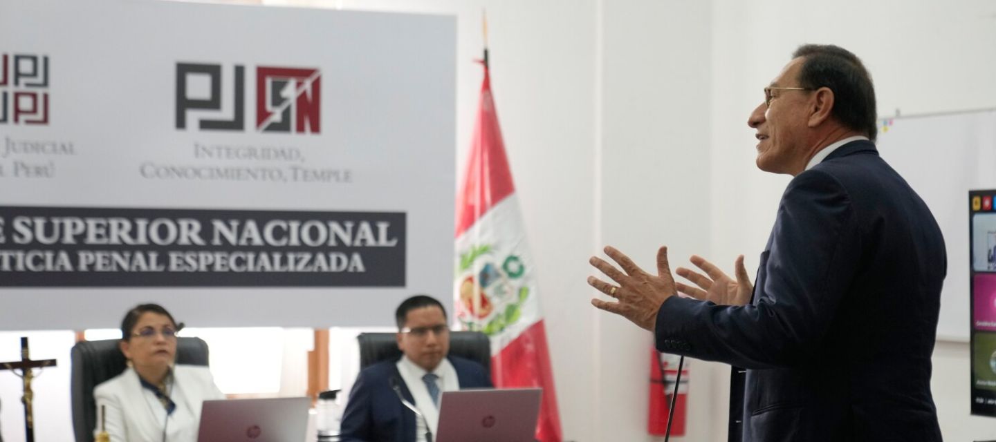 Expresidente Vizcarra de Perú se declara inocente