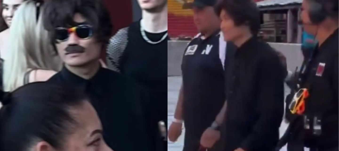 Johnson Wen, conocido como “Pyjama Man”, reapareció en Brisbane un mes después de acosar a Ariana Grande en Singapur.