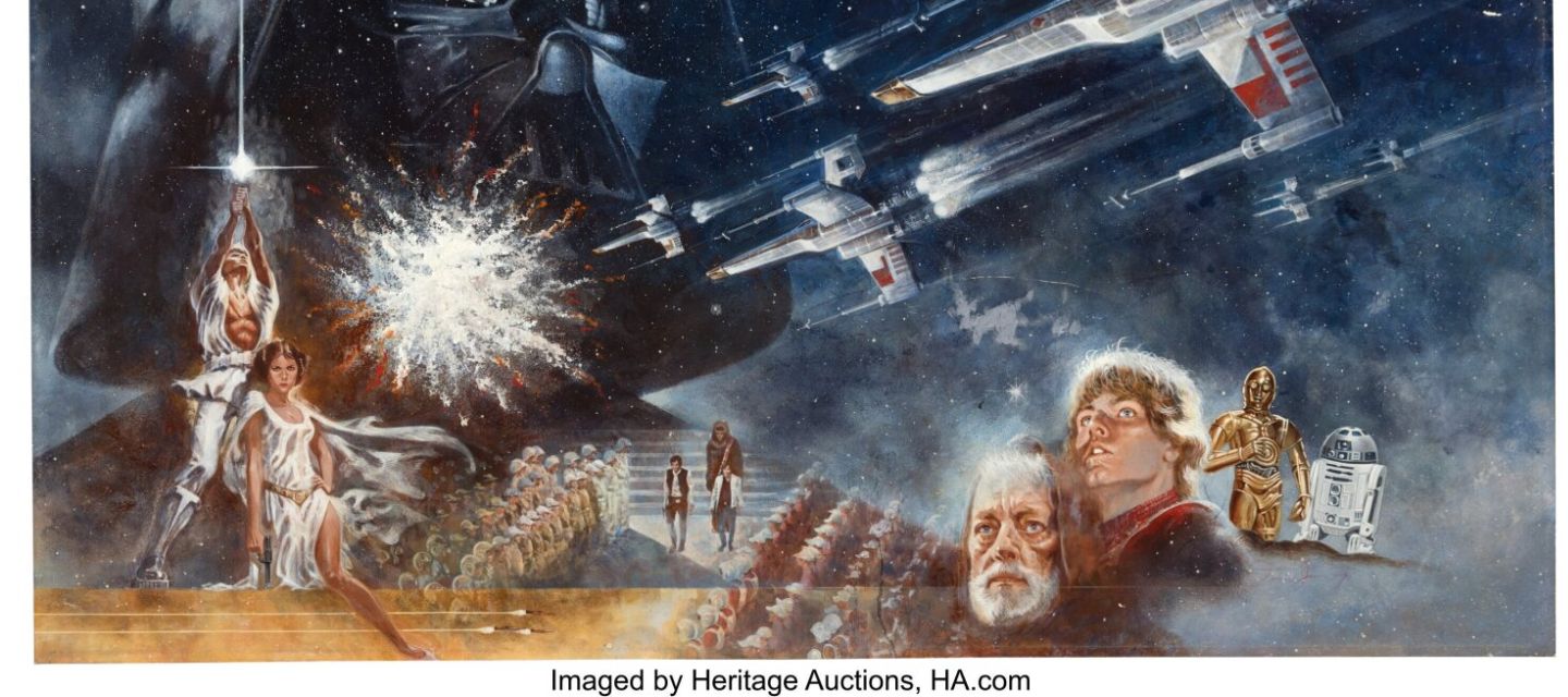 Icónica pintura de Star Wars