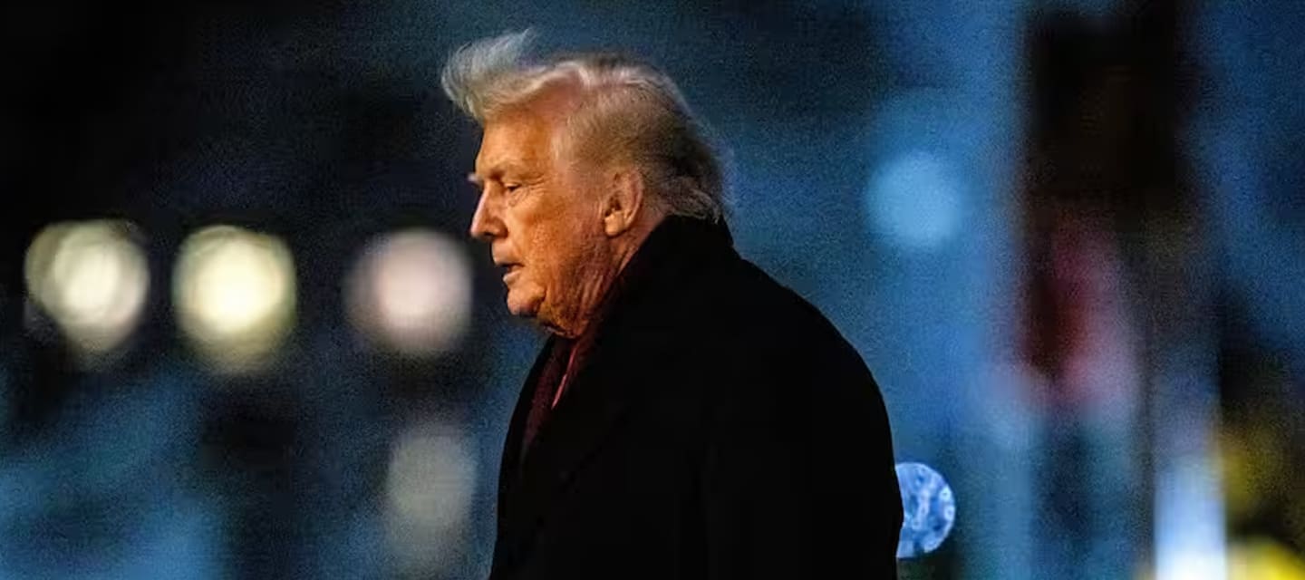 Donald Trump plano general