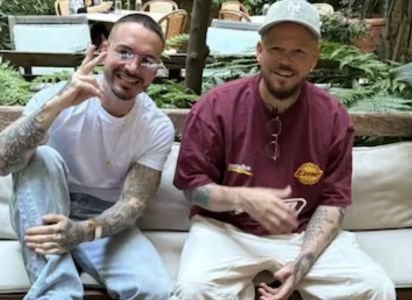 J Balvin y Residente sorprendieron al publicar una foto juntos en Instagram