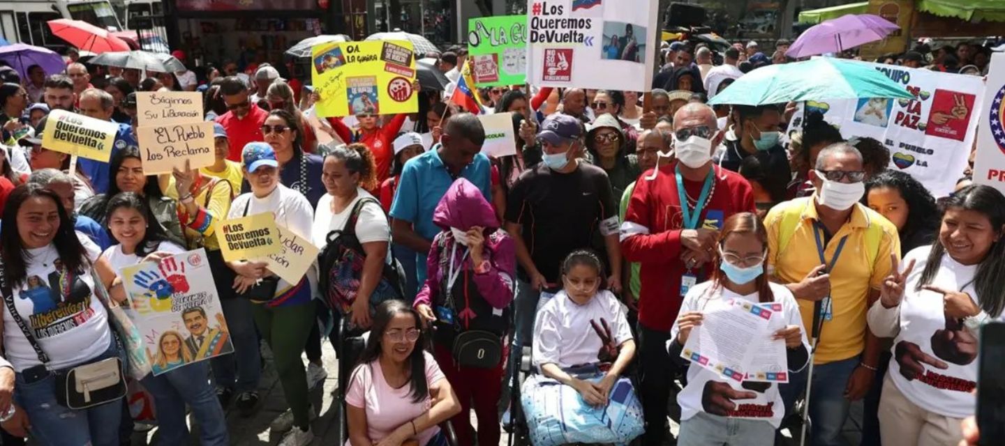 Pacientes renales y familiares protestaron ante la ONU en Caracas