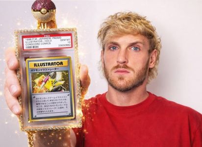 Logan Paul vendió su carta Pikachu Illustrator por 16,5 millones de dólares