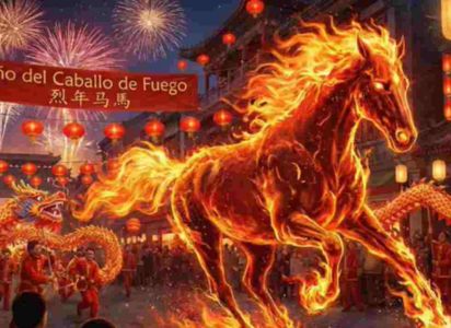 El Año Nuevo lunar inicia bajo el signo del Caballo de Fuego, símbolo de energía 