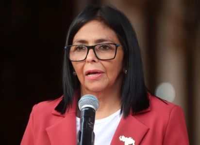 La presidenta encargada de Venezuela, Delcy Rodríguez