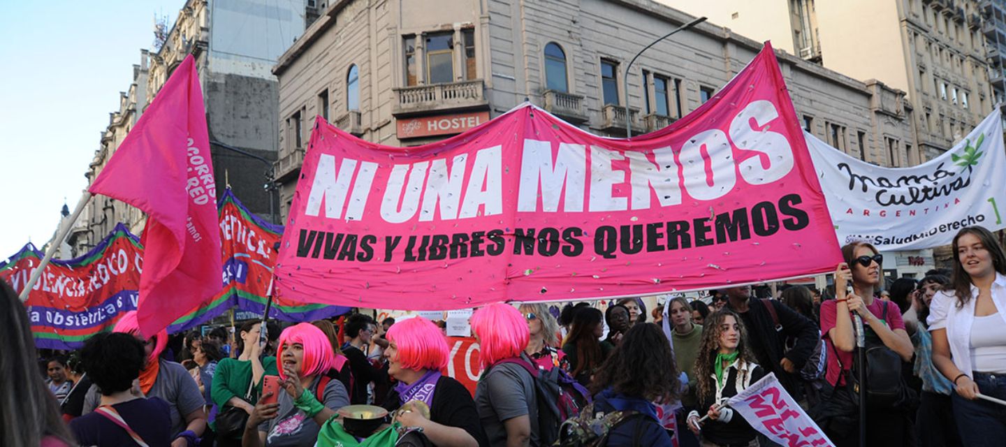 El colectivo feminista Ni Una Menos expresó su indignación tras el hallazgo de los restos de Agostina Vega