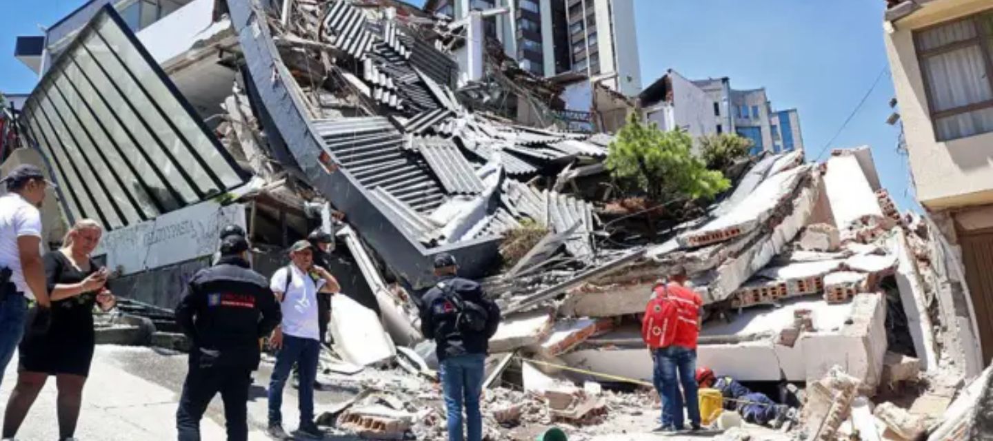 El terremoto de magnitud 7,4 que sacudió Colombia el lunes 10 de agosto dejó una emergencia que moviliza a organismos de socorro
