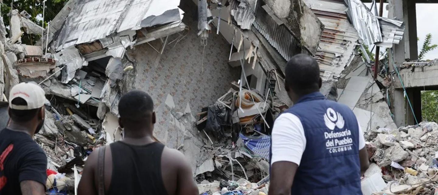 El terremoto de magnitud 7,4 en Colombia deja 289 muertos, 143 desaparecidos y más de 185.000 damnificados
