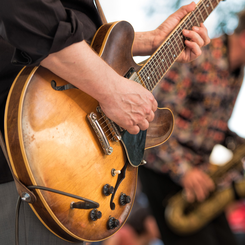 An outdoor concert at Golden Ridge