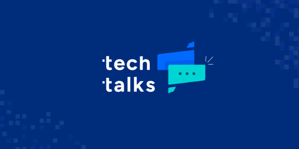 "Tech talks" logo