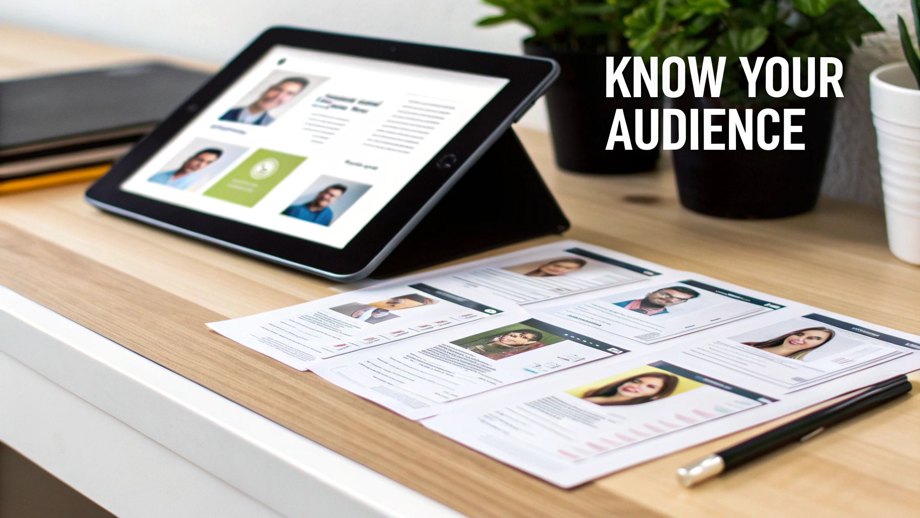 Define a Clear Content Strategy and Audience Personas