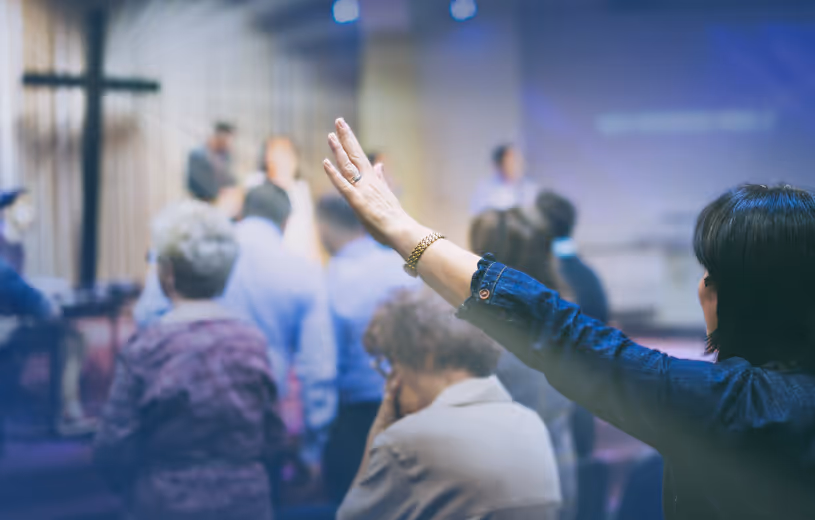 Man reading the Bible during quiet devotion, symbolizing the desire to know God personally and grow in faith.