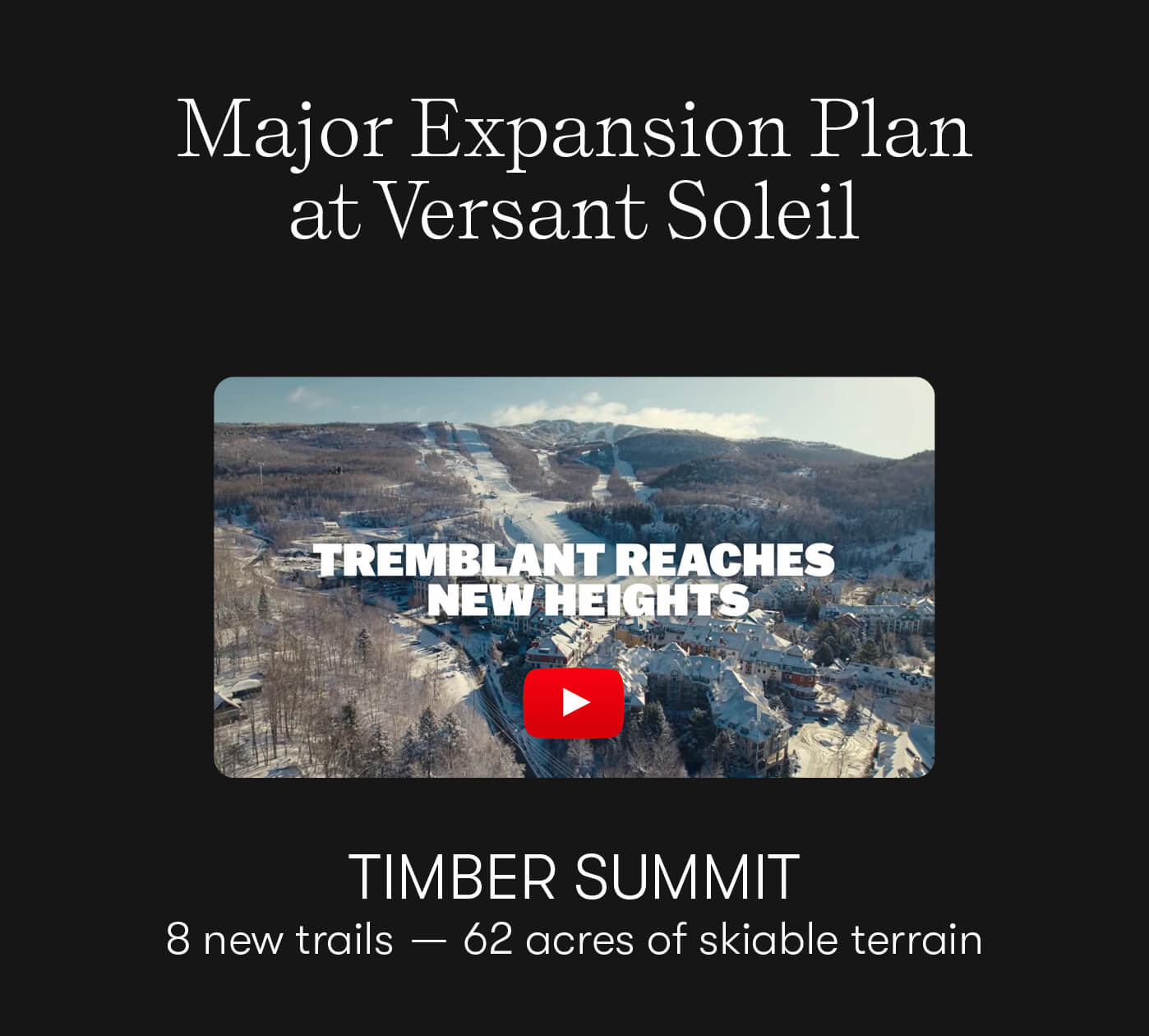 Eclipse Tremblant