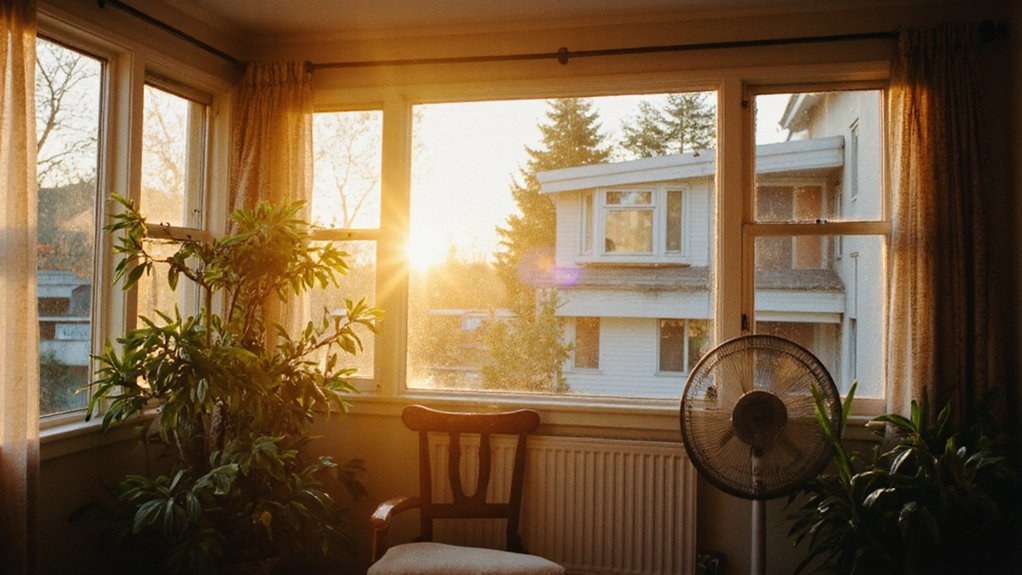 HVAC airflow and ventilation system contributing to uneven temperatures between rooms