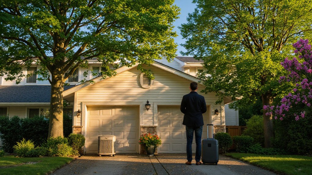 HVAC temperature settings influenced by local climate conditions