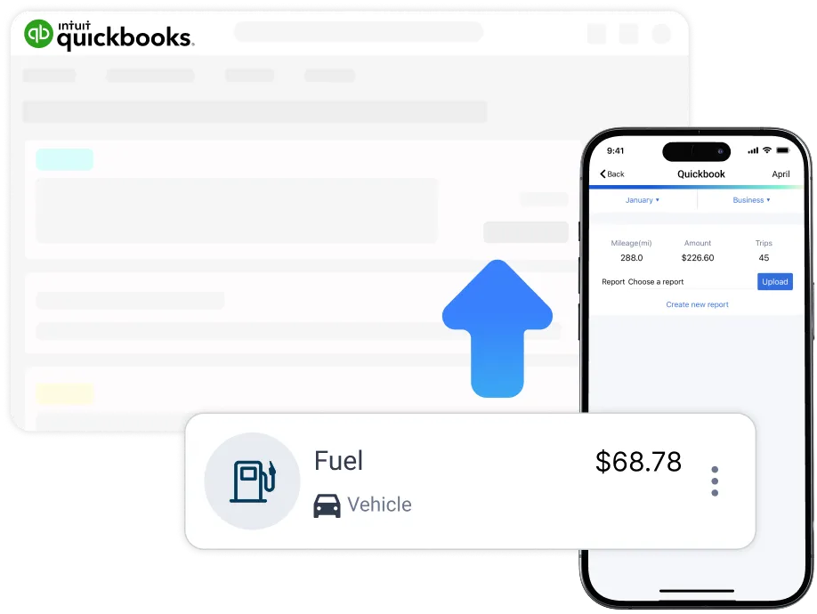 Envíe fácilmente los datos de TripLog a QuickBooks