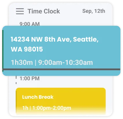 pop-up showing triplog's scheduling feature