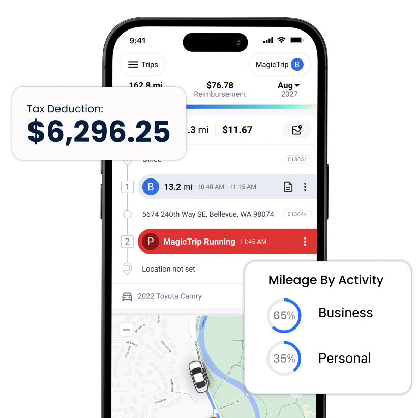 triplog mileage tracker app for DoorDash drivers