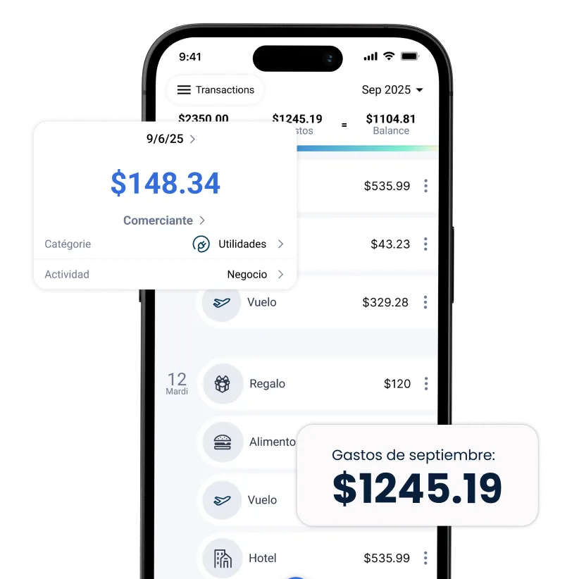 aplicación de seguimiento de kilometraje triplog en el teléfono con ventanas emergentes a su alrededor que muestran funciones de seguimiento de gastos