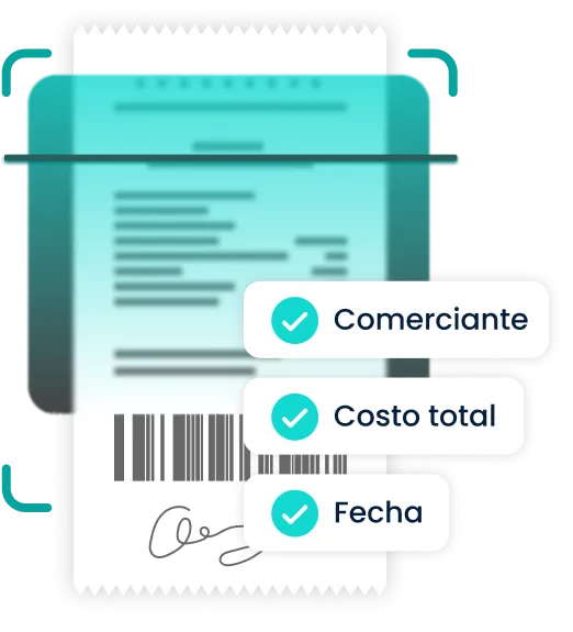 ventana emergente que muestra la capacidad de TripLog para escanear recibos y extraer detalles de ellos
