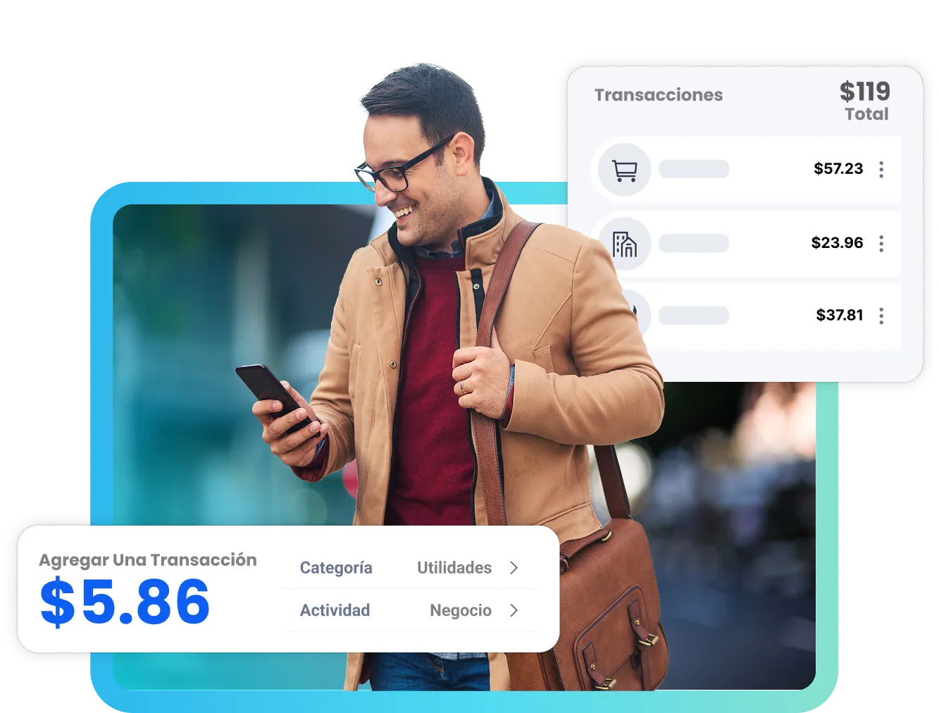 Imagen del banner del héroe rastreador de gastos de TripLog