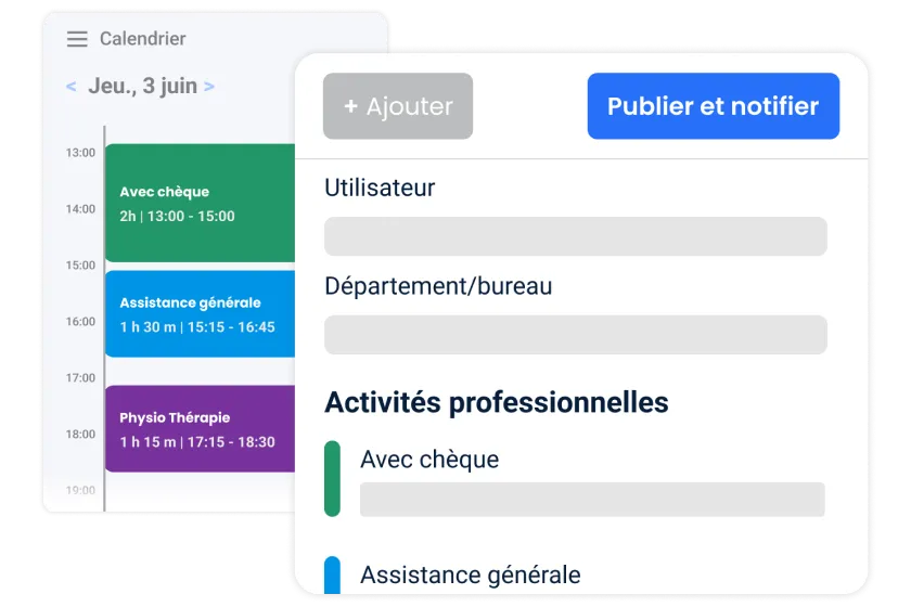 Suivi des horaires des employés dans TripLog