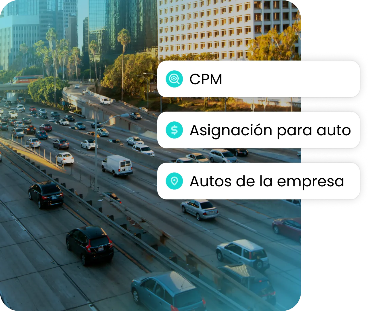 programas de reembolso de vehículos para empleados que Triplog apoya: cpm, favr, asignación de automóvil, vehículos de la empresa