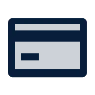 bank and credit card icon