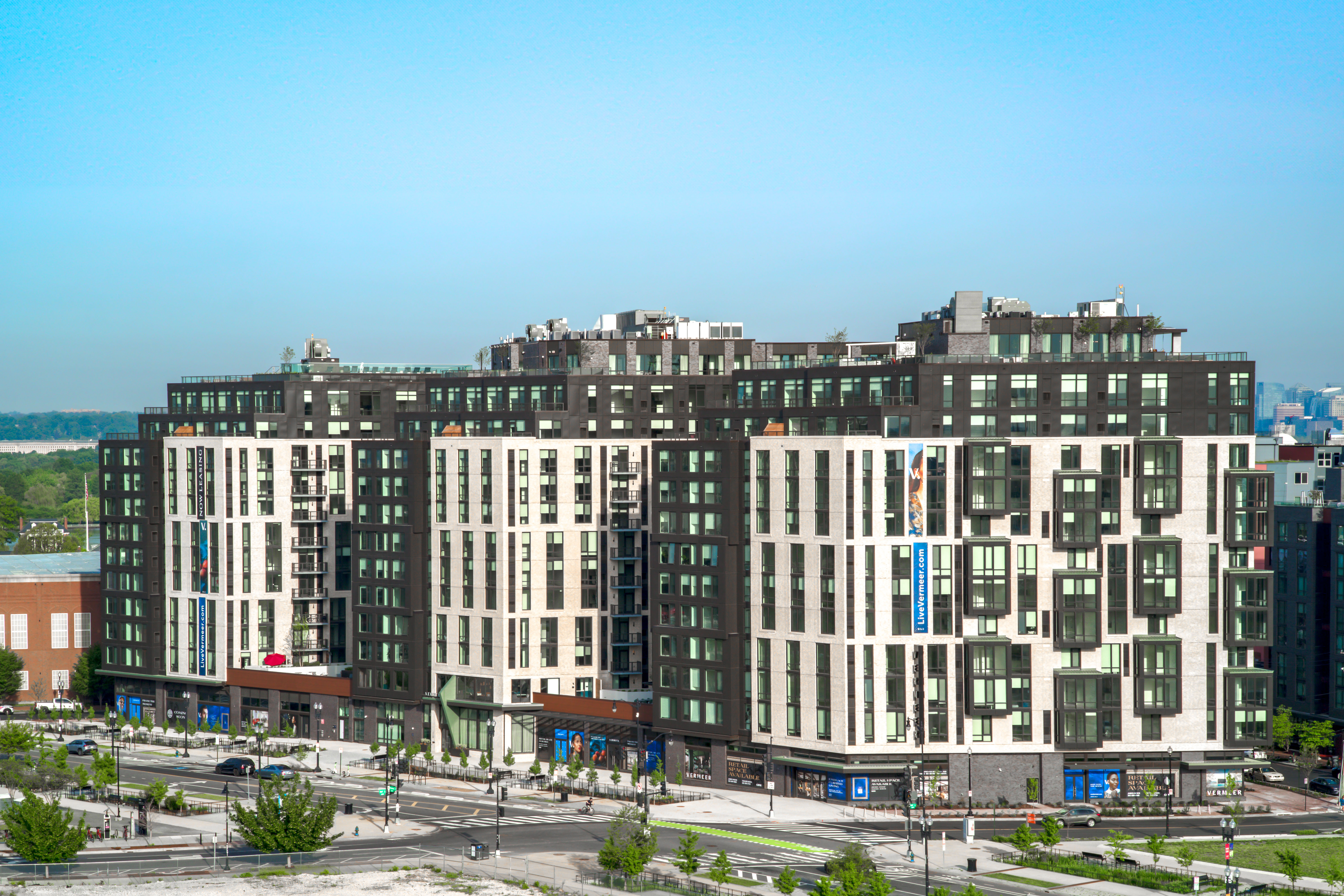 The sophia building at sunset