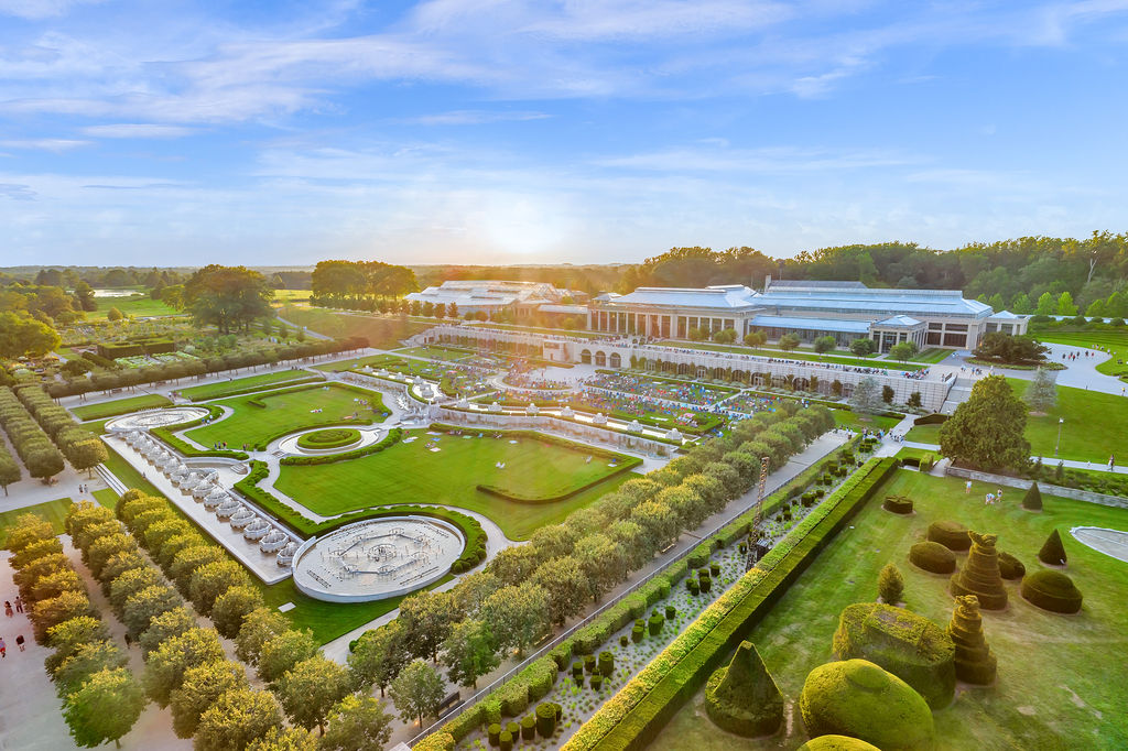 The sophia building at sunset