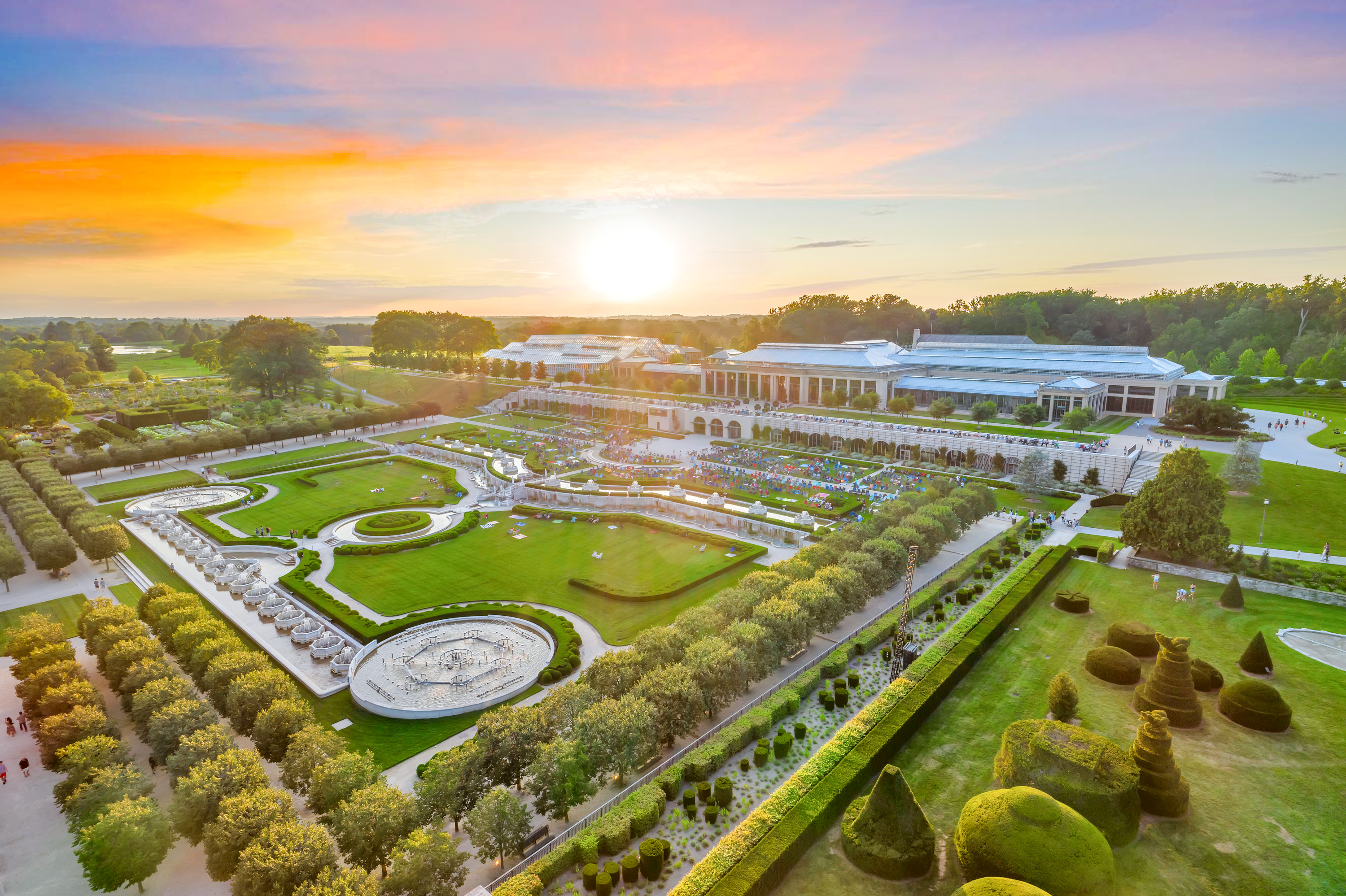 From Above the Crowd