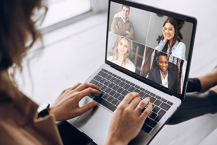 Online support group.