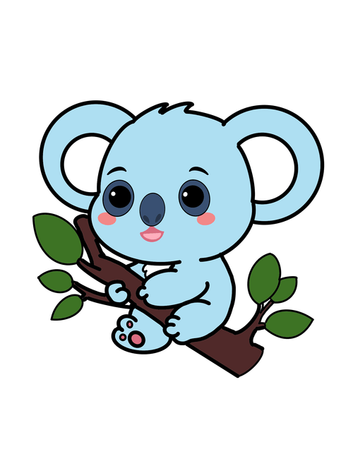 final koala illustration stem