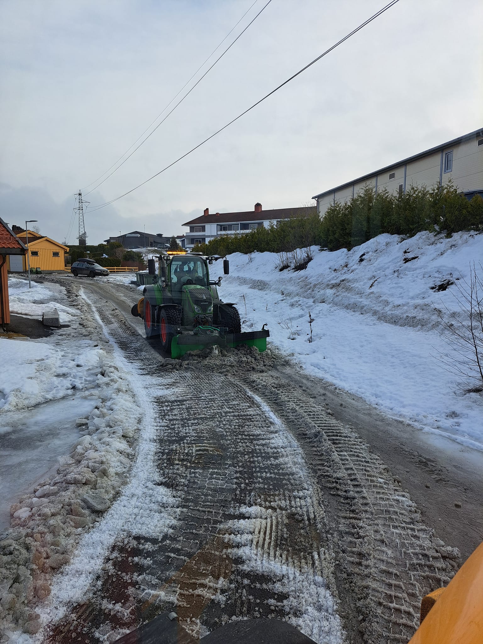 Snørydding i Skedsmo