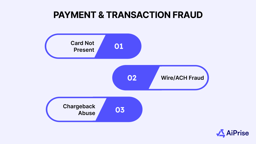 Payment & Transaction Fraud