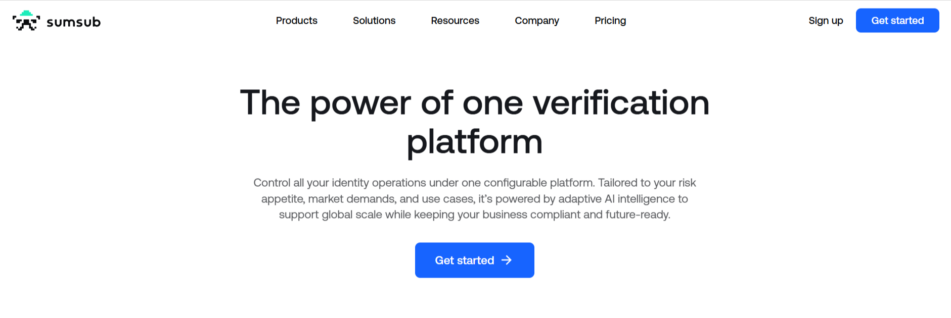 Sumsub KYC platform