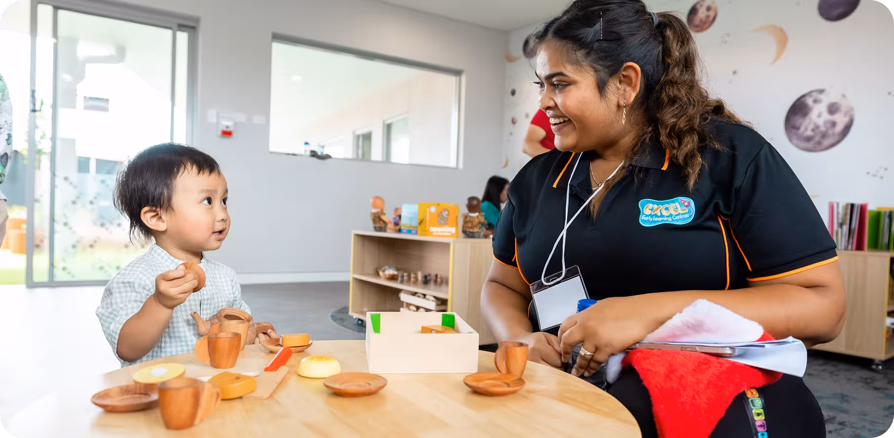 Photo of the owners pf Excel Early Learning