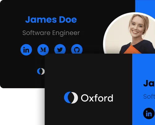 Saas Webflow Template - Oxford - Designed by Azwedo.com and Wedoflow.com