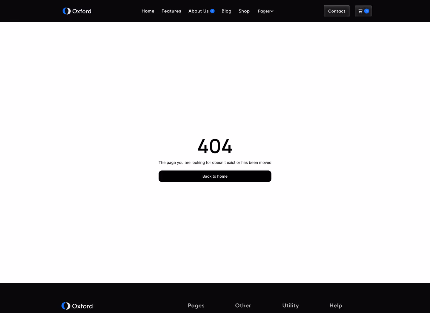 Saas Webflow Template - Oxford - Designed by Azwedo.com and Wedoflow.com
