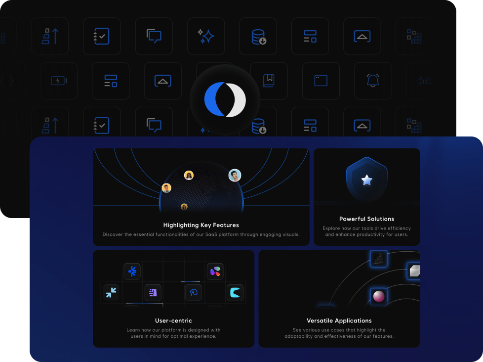 Saas Webflow Template - Oxford - Designed by Azwedo.com and Wedoflow.com