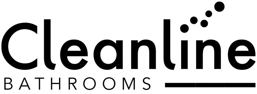 Cleanline bathrooms logo (Black)
