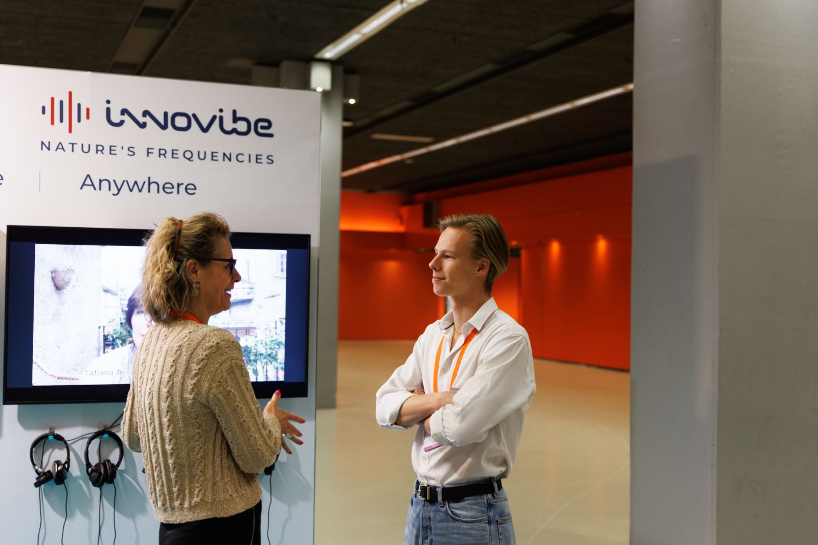 The Innovibe booth at LMHI 2025 Utrecht
