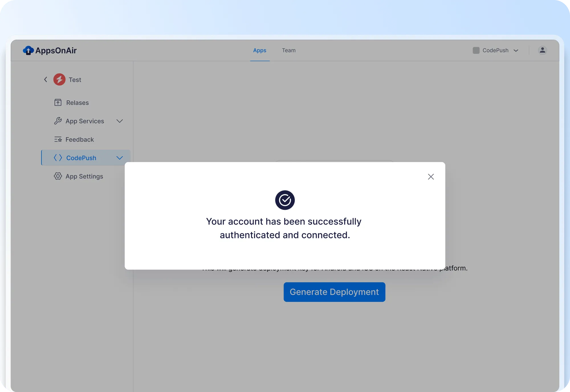 Set Up Your App