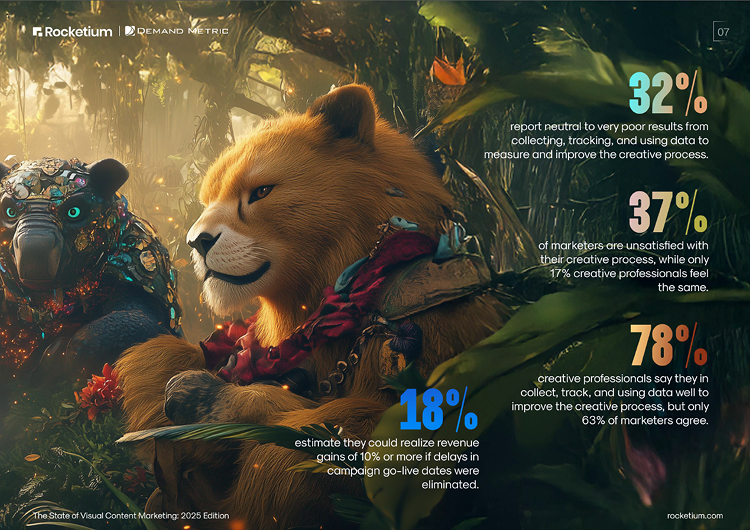 The State of Visual Content Marketing - 2025 Edition metrics