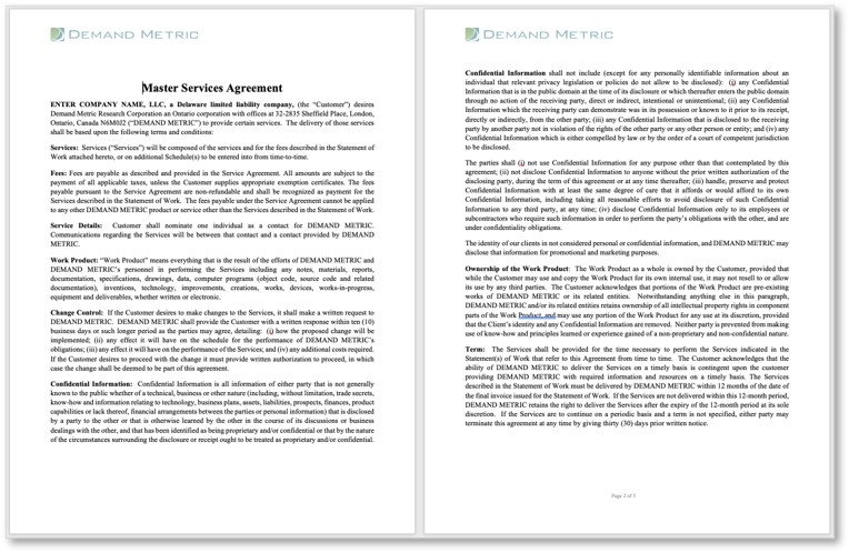 Consultant Incubator proposals and contracts 1