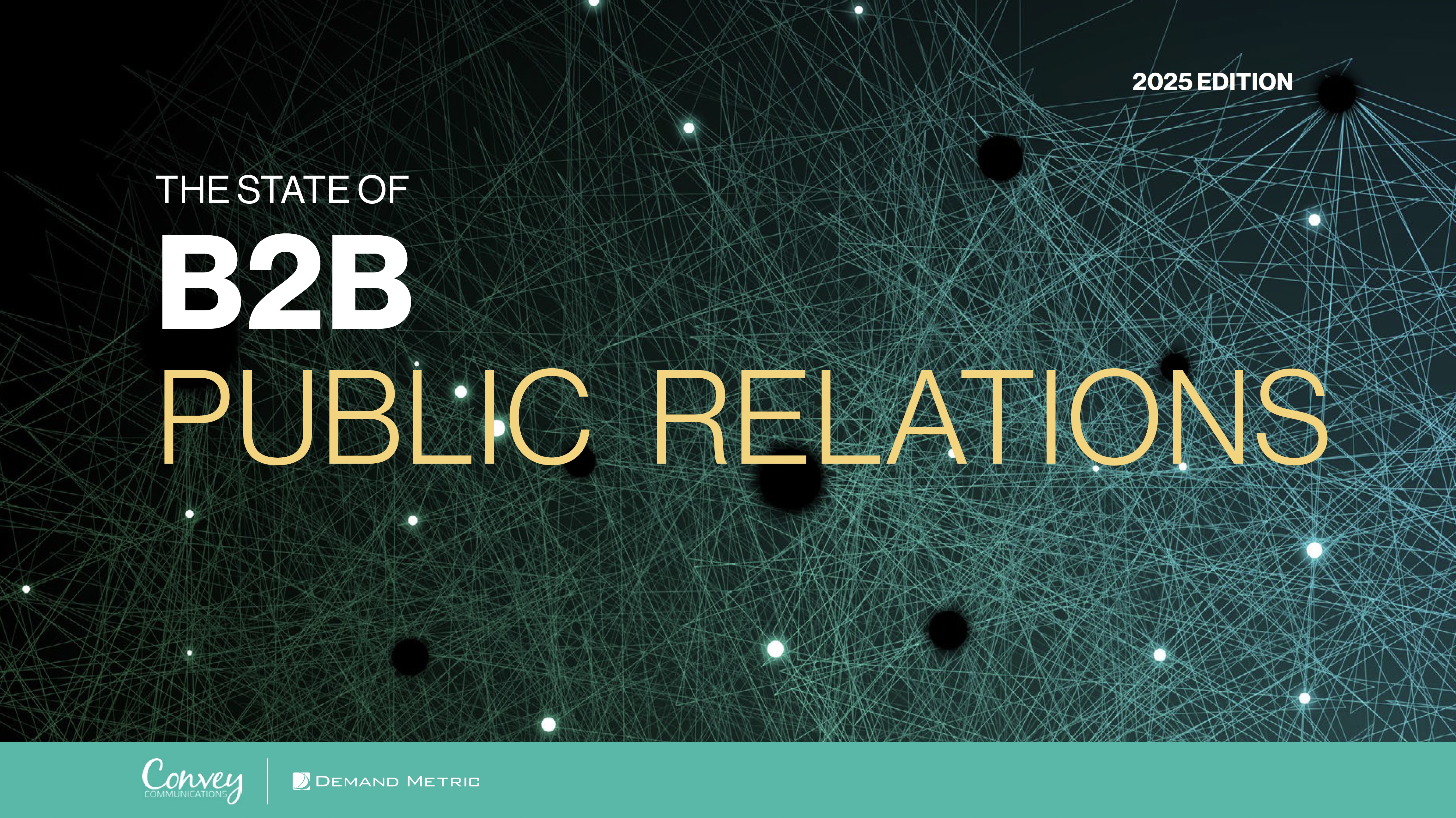 Convey and Demand Metric's B2B public relations research report, featured in Demand Gen Report.