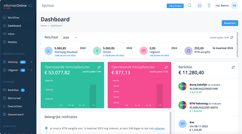 Informer Dashboard