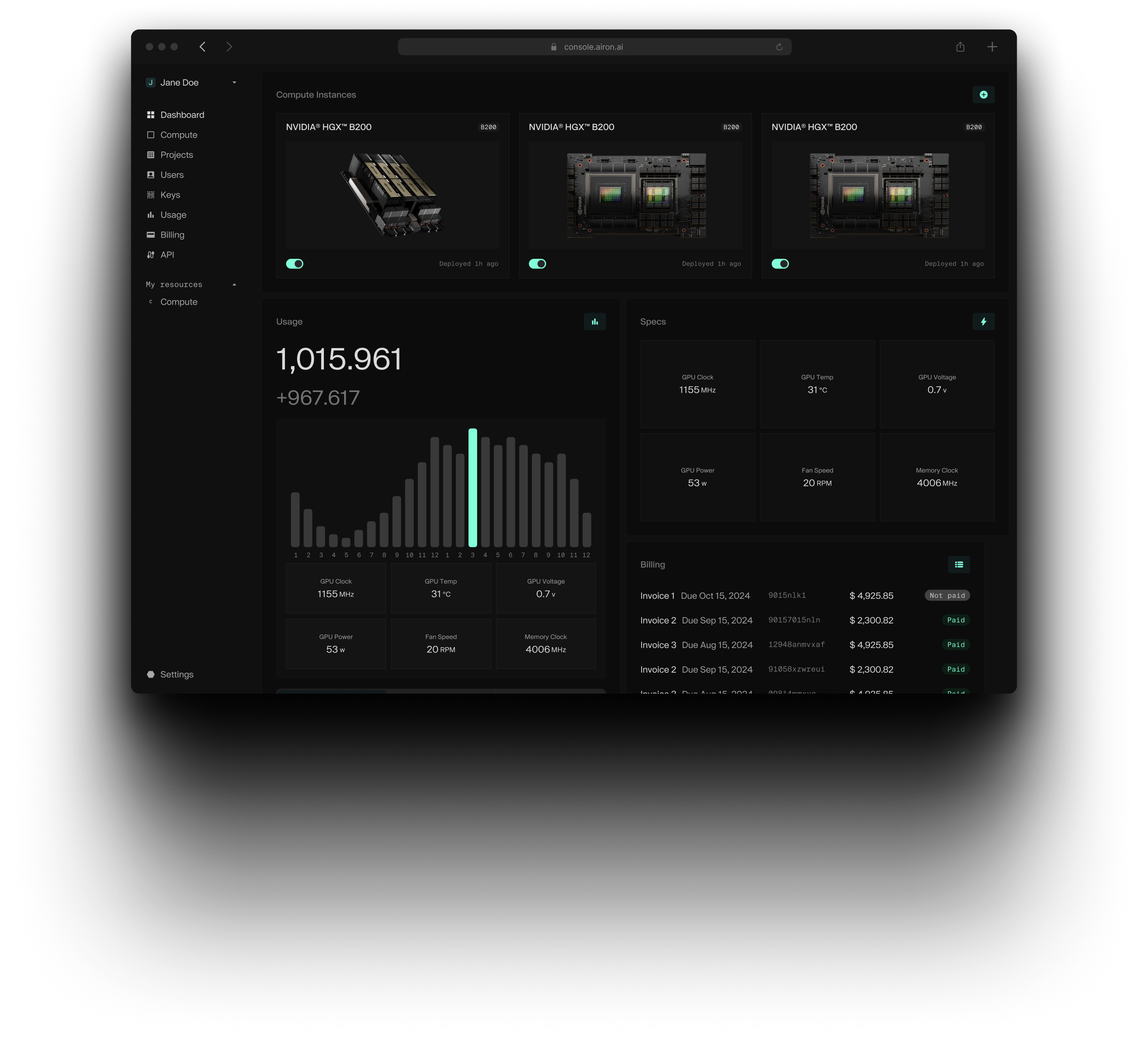 Airon | Private and non-shared infrastructure for AI