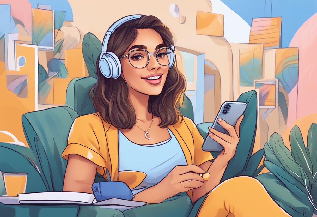An influencer posts engaging content on Instagram to promote their OnlyFans profile, gaining a loyal following