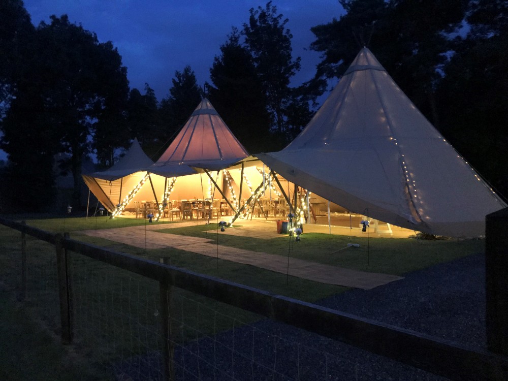Teepee Wedding